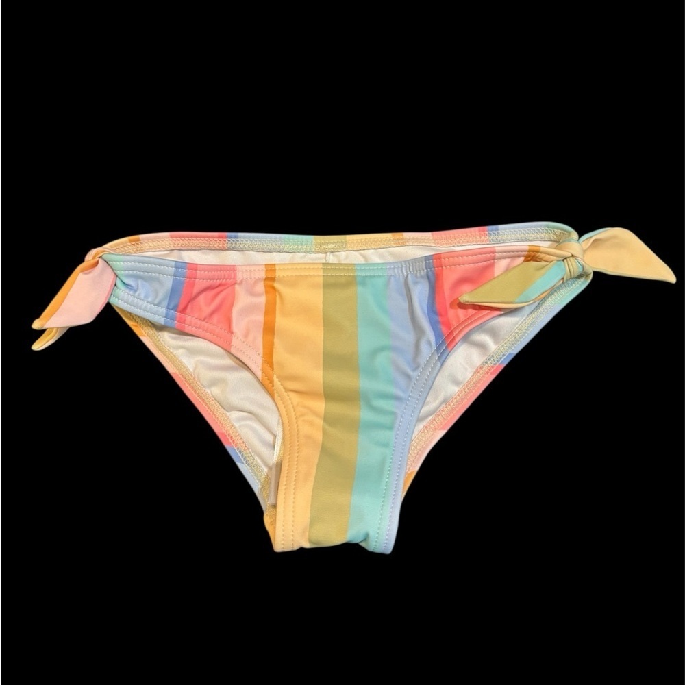 Billabong Rainbow Striped Bikini Bottoms  NWOT